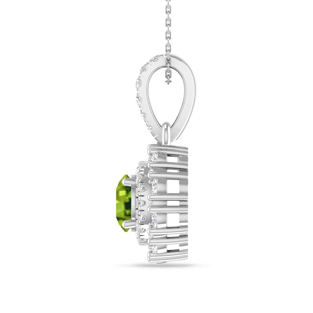 White Gold - Peridot