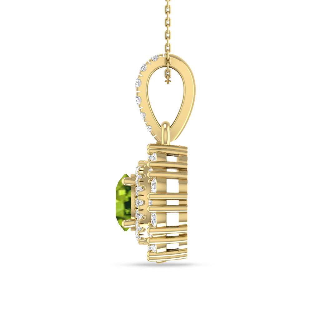 Yellow Gold - Peridot