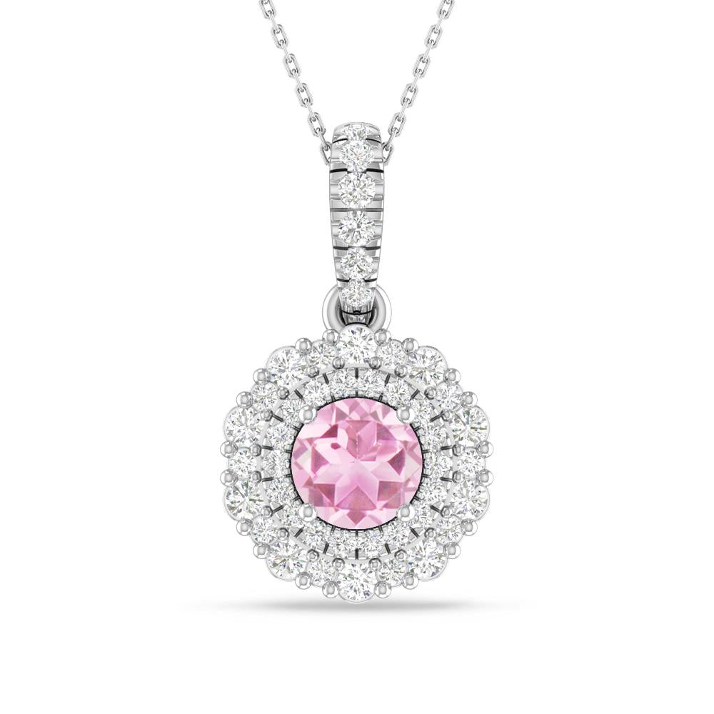 White Gold - Pink Tourmaline