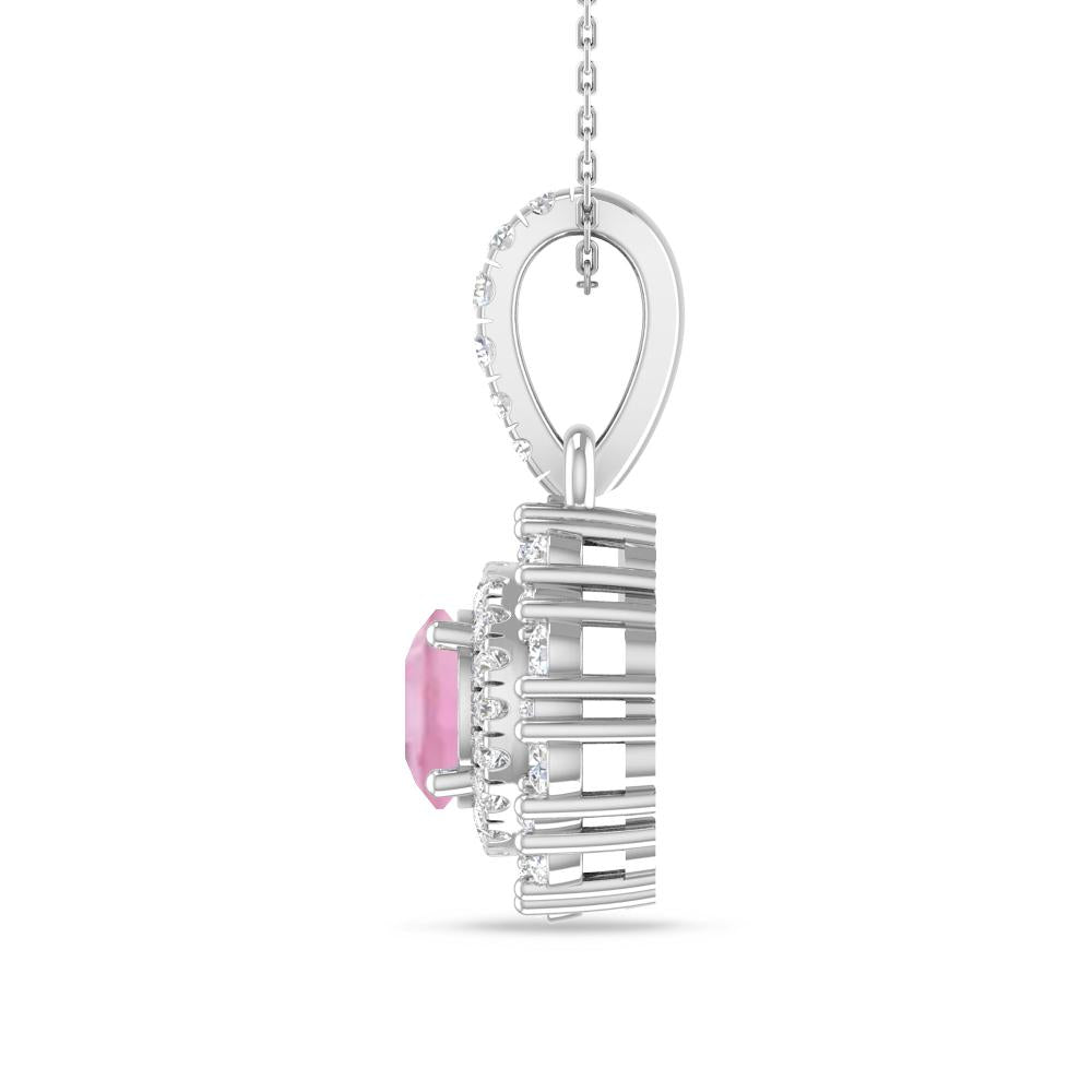 White Gold - Pink Tourmaline