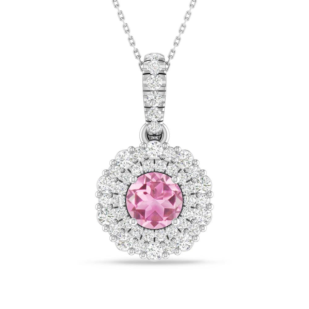 White Gold - Pink Tourmaline