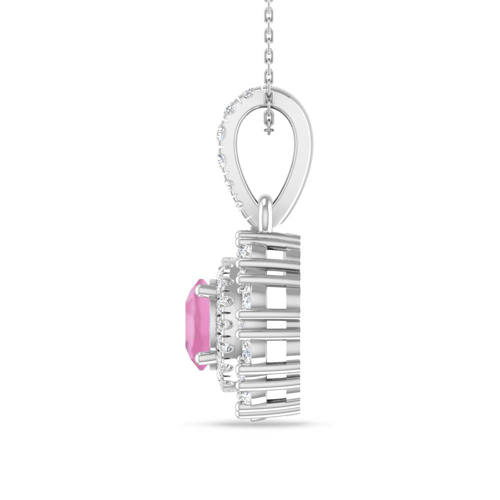 White Gold - Pink Tourmaline