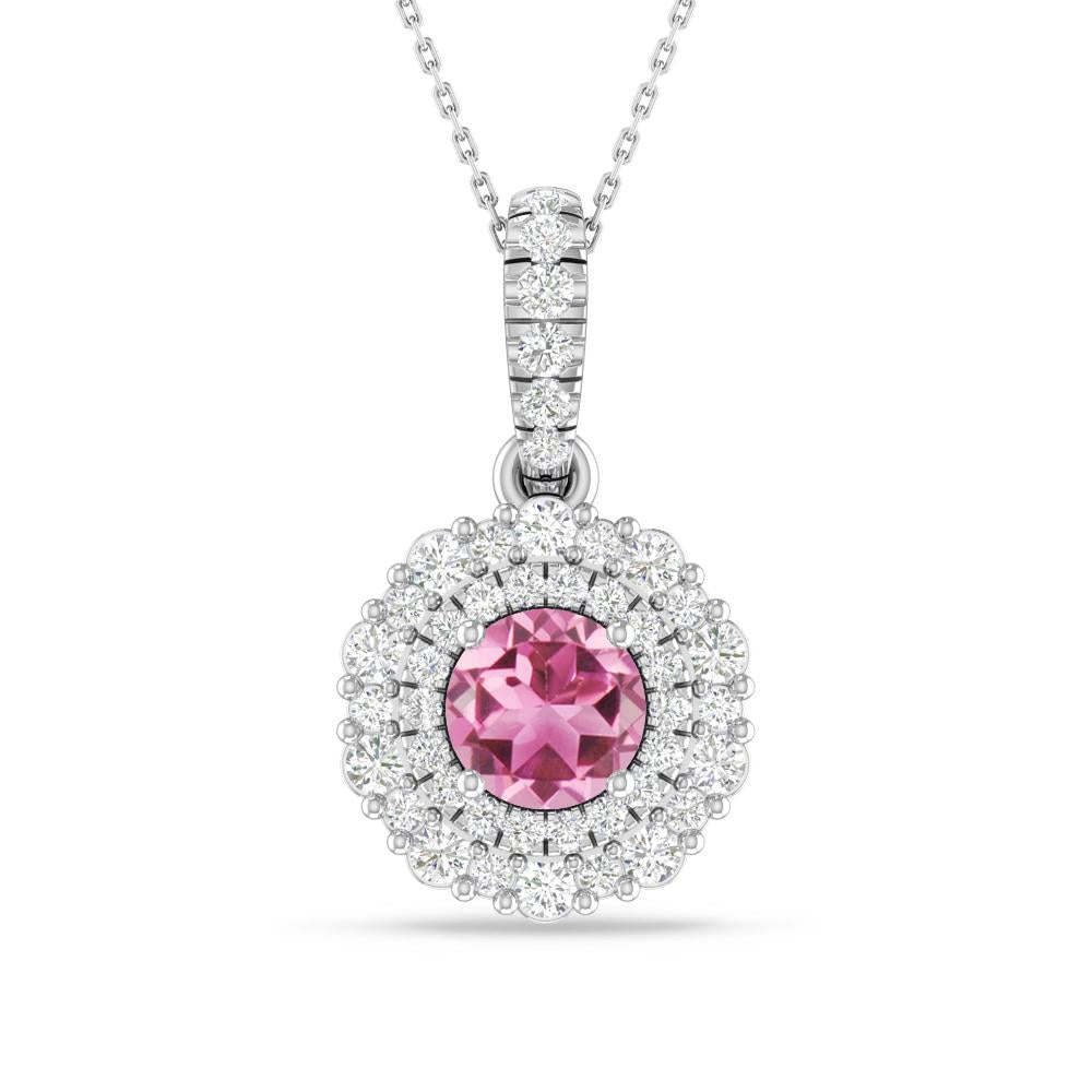 White Gold - Pink Tourmaline