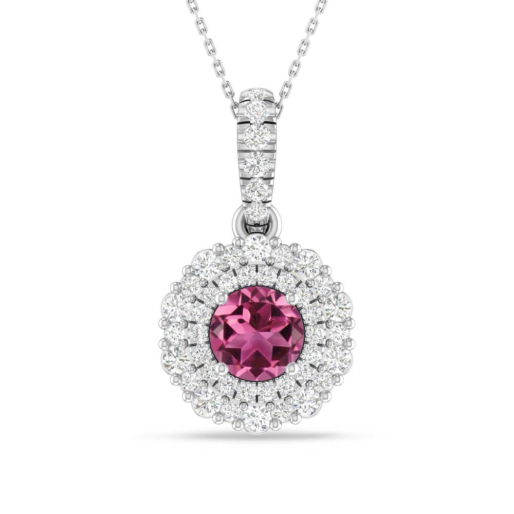 White Gold - Pink Tourmaline