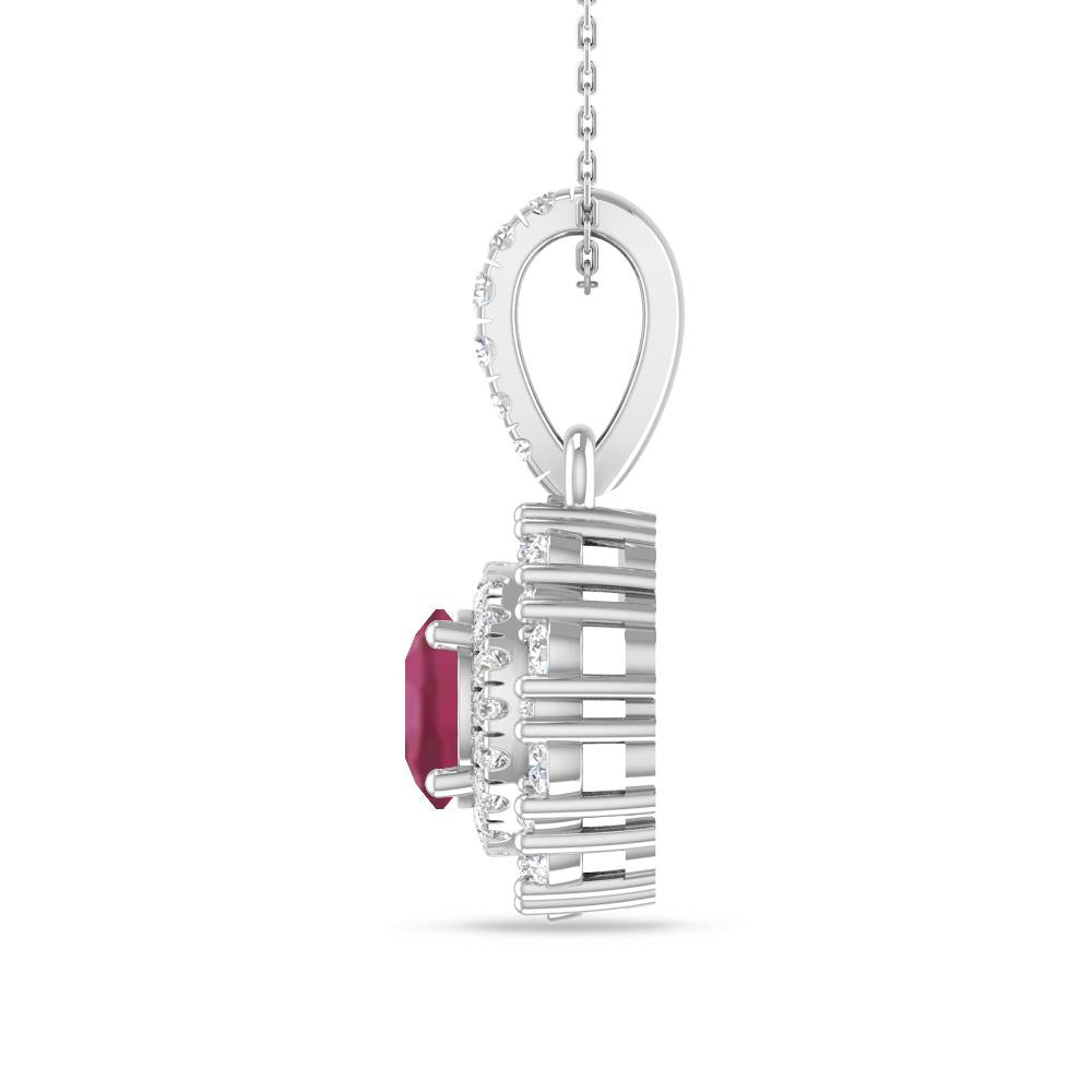 White Gold - Pink Tourmaline