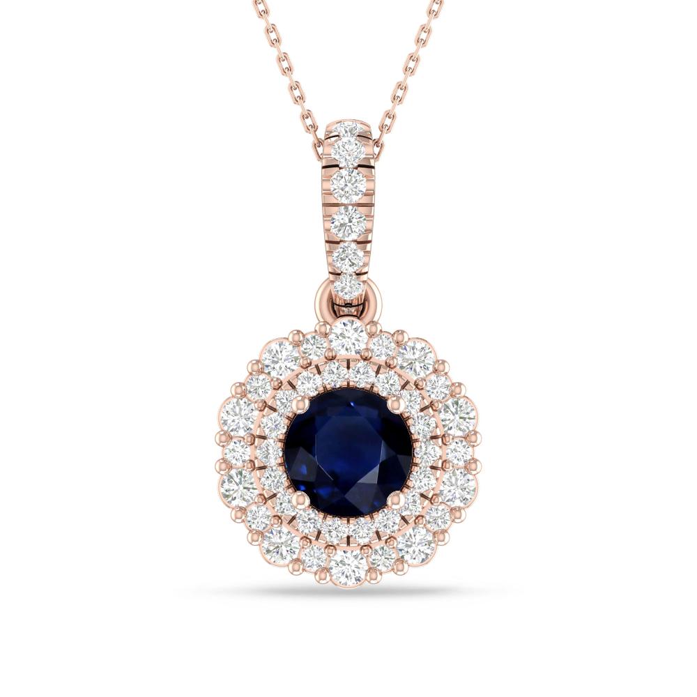 Rose Gold - Sapphire