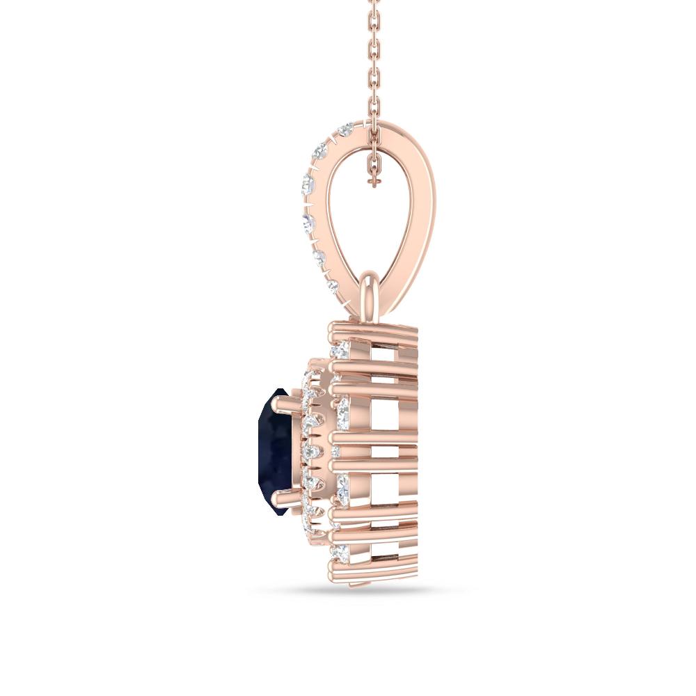 Rose Gold - Sapphire