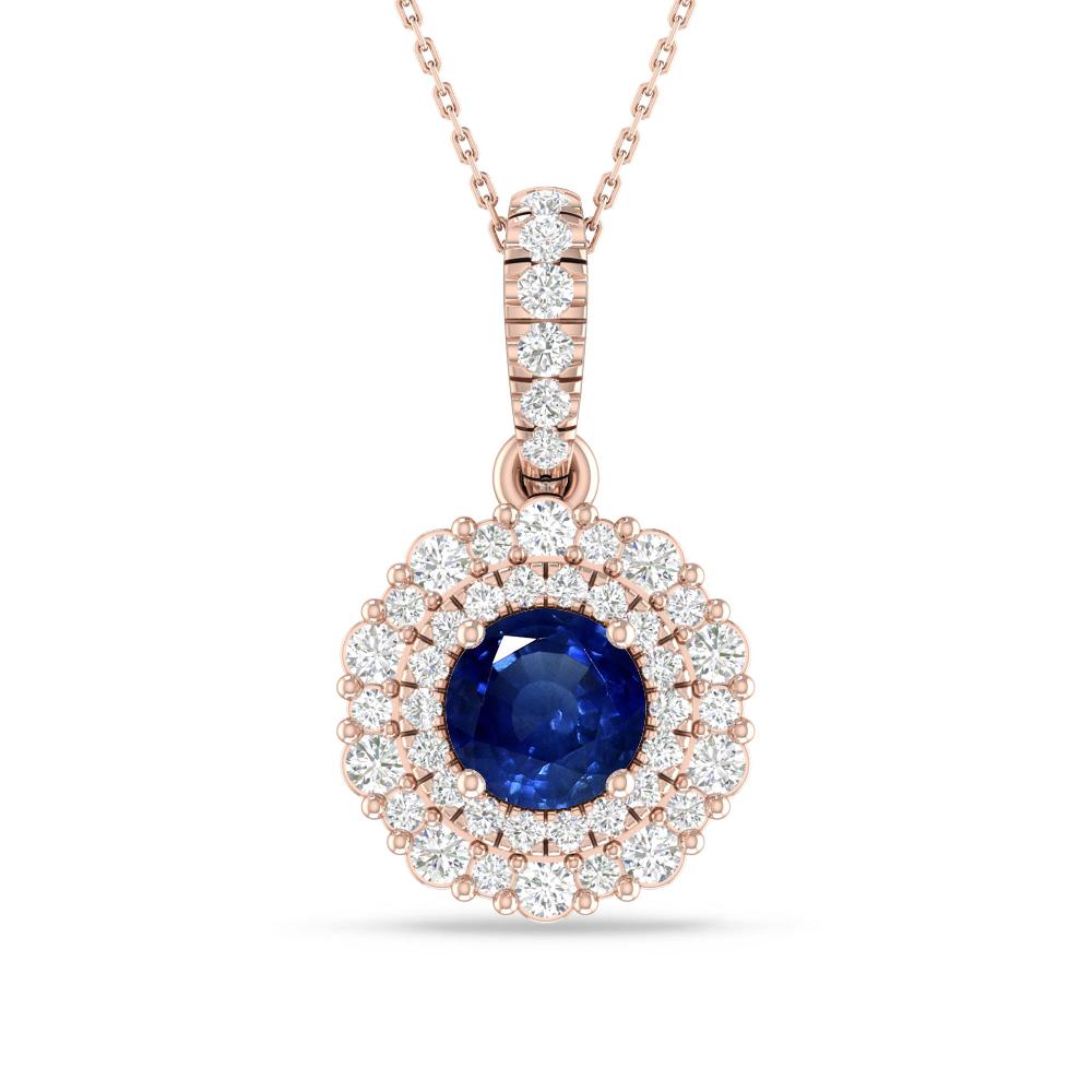 Rose Gold - Sapphire