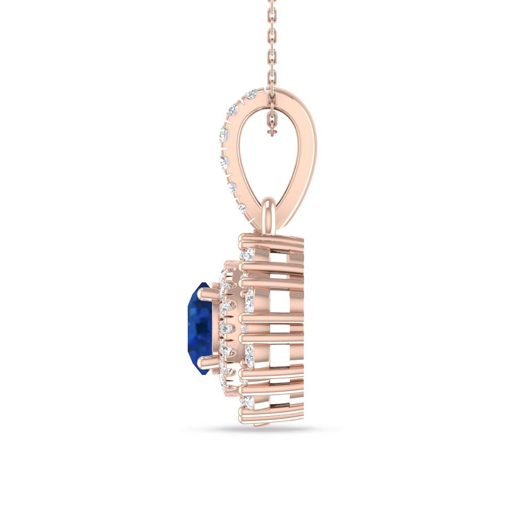 Rose Gold - Sapphire