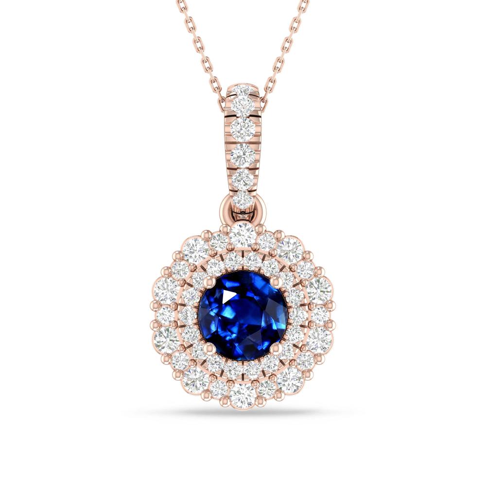 Rose Gold - Sapphire