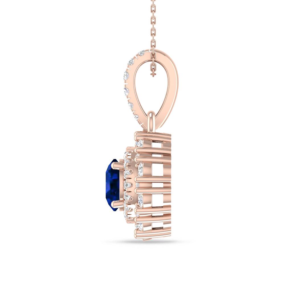 Rose Gold - Sapphire
