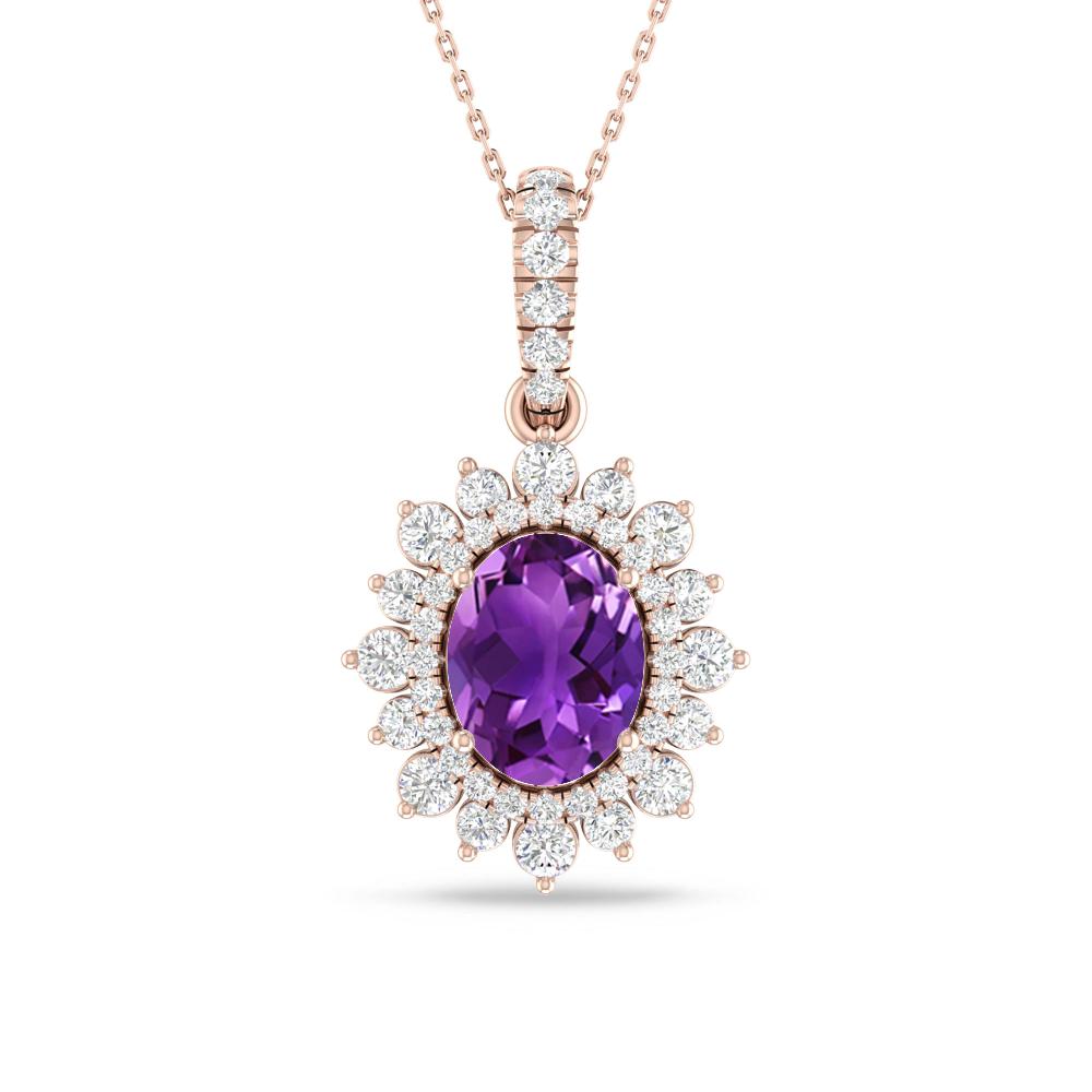 Rose Gold - Amethyst