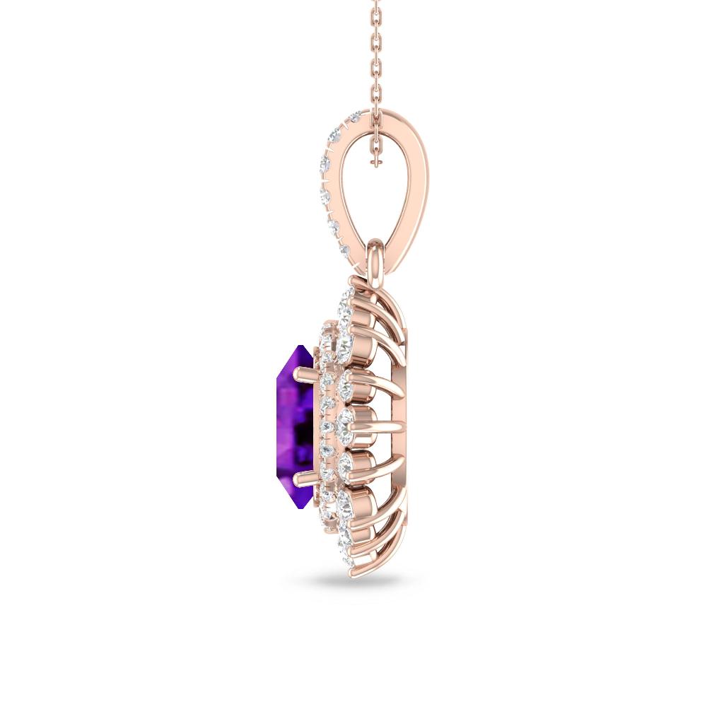 Rose Gold - Amethyst