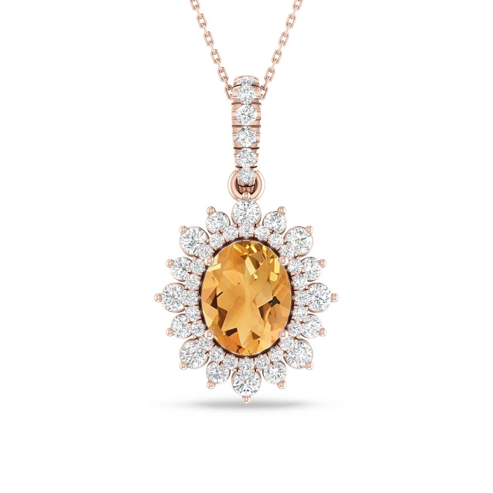 Rose Gold - Citrine