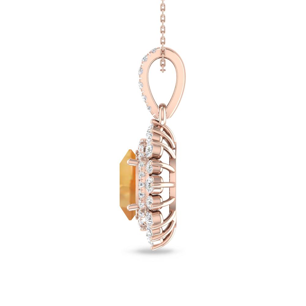 Rose Gold - Citrine