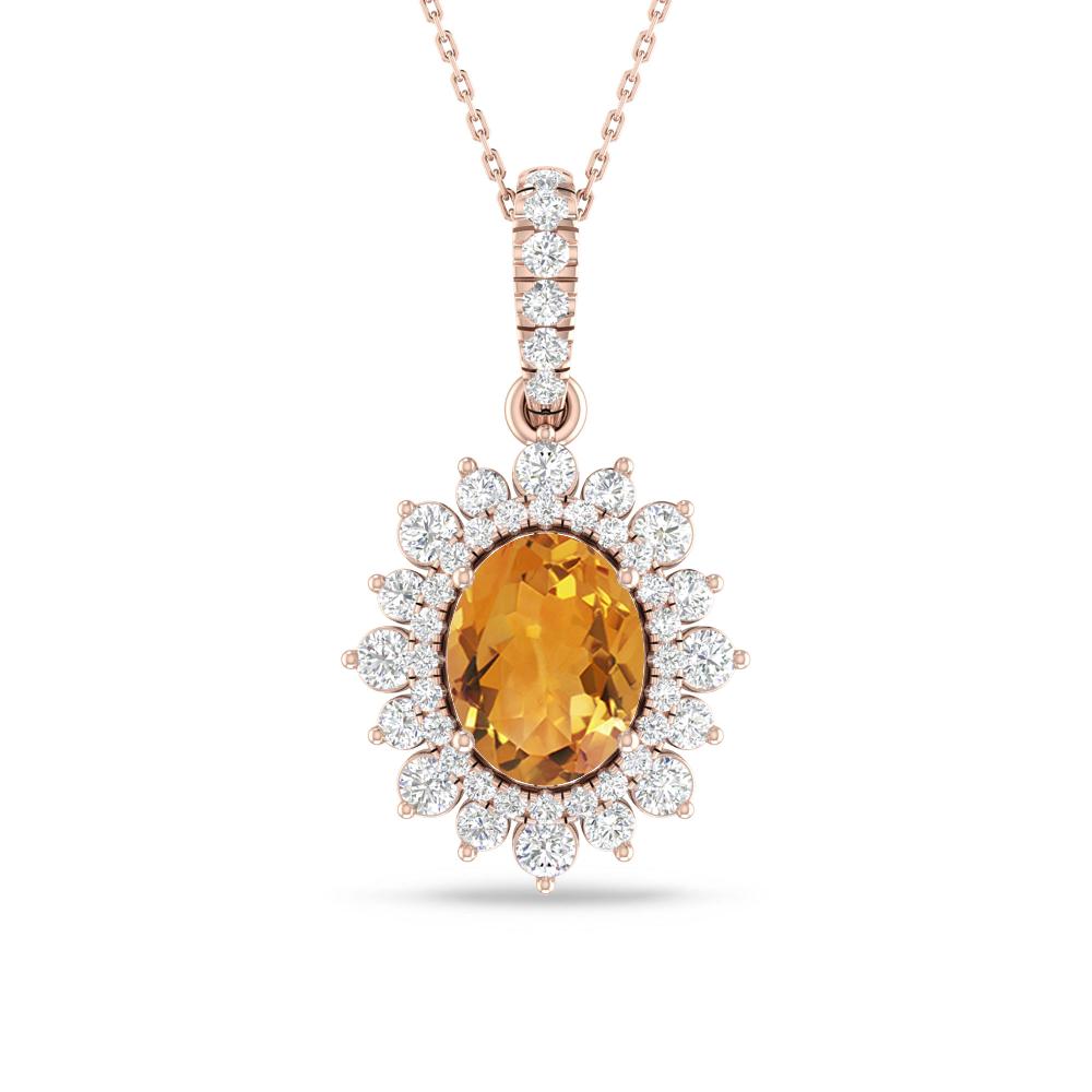 Rose Gold - Citrine