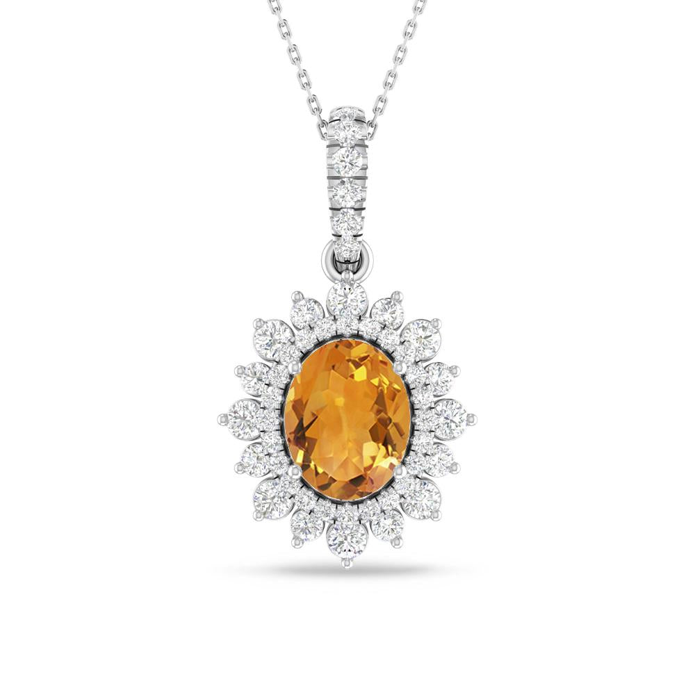 White Gold - Citrine
