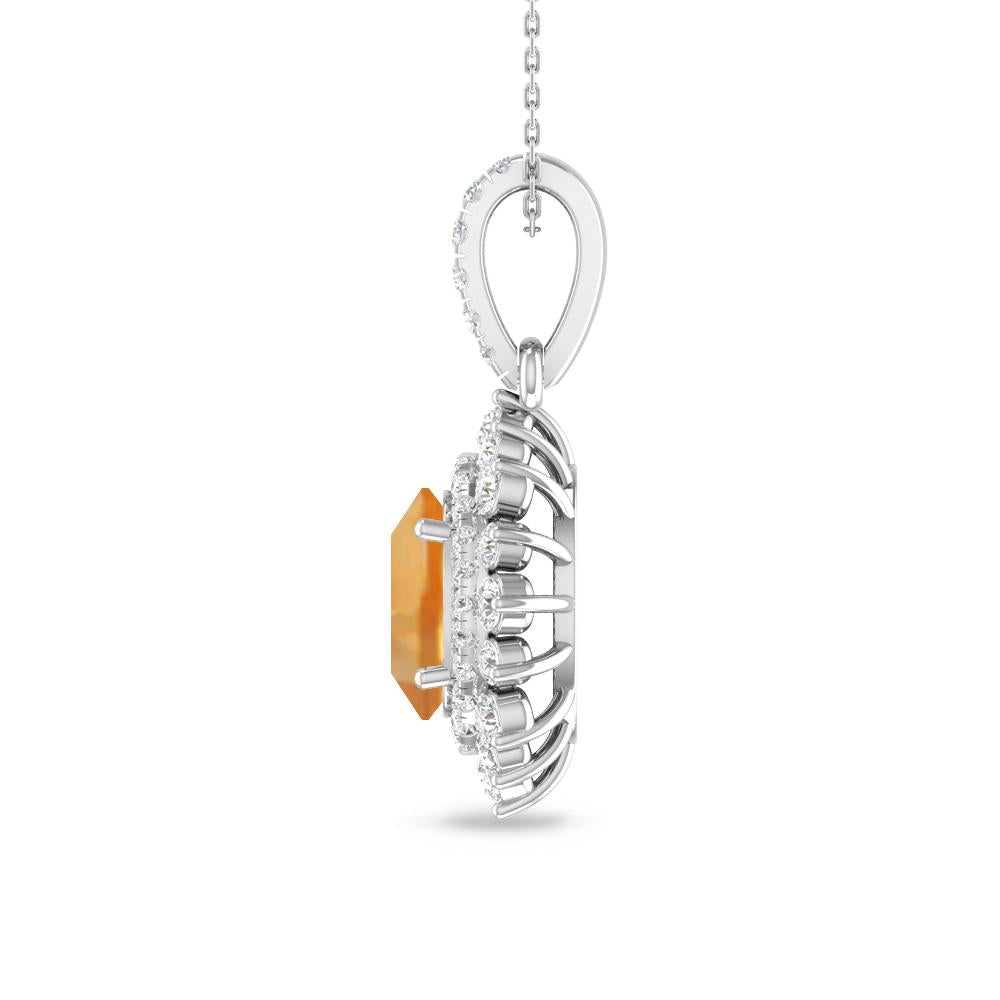 White Gold - Citrine
