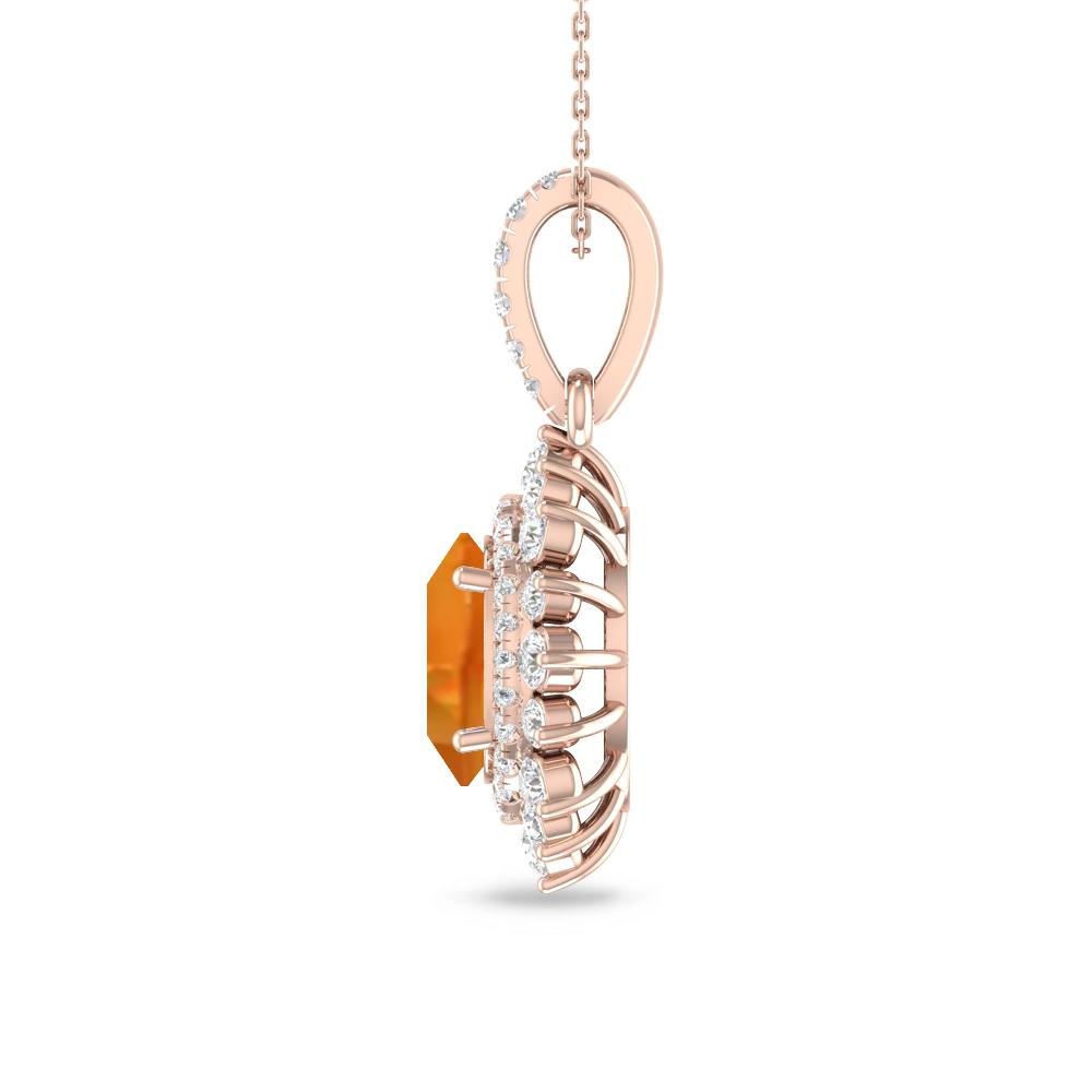 Rose Gold - Citrine