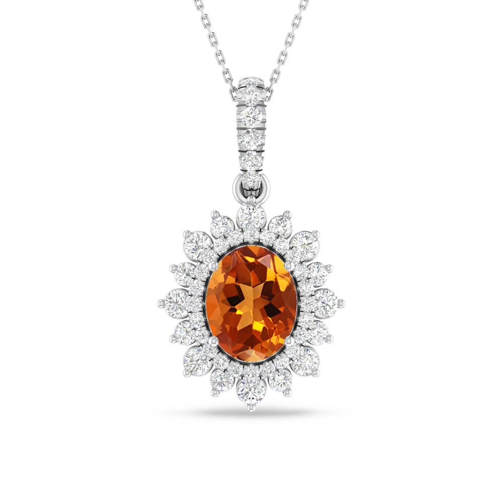 White Gold - Citrine