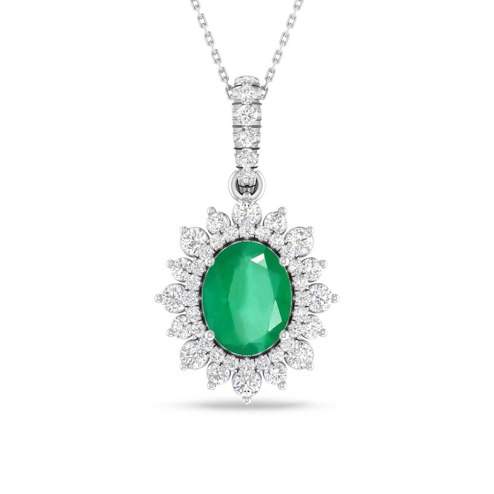 White Gold - Emerald