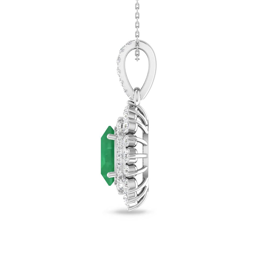 White Gold - Emerald