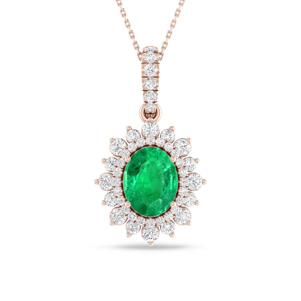 Rose Gold - Emerald