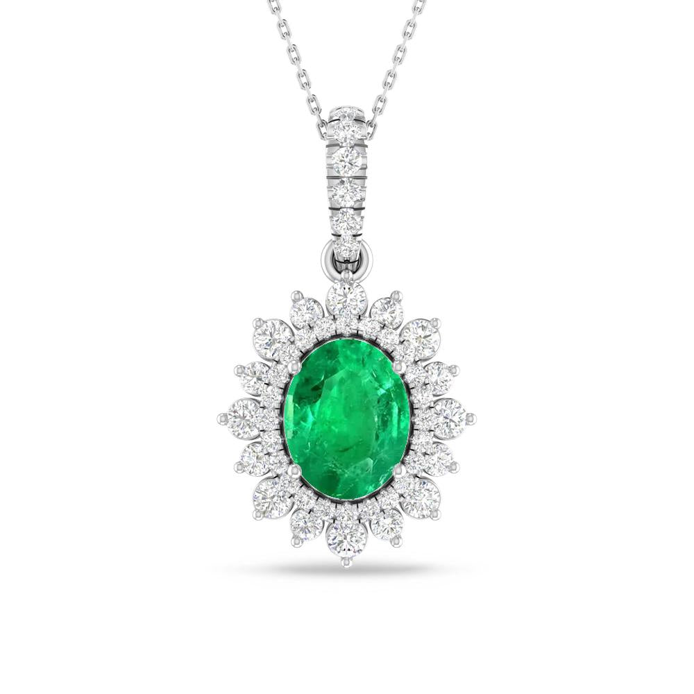 White Gold - Emerald