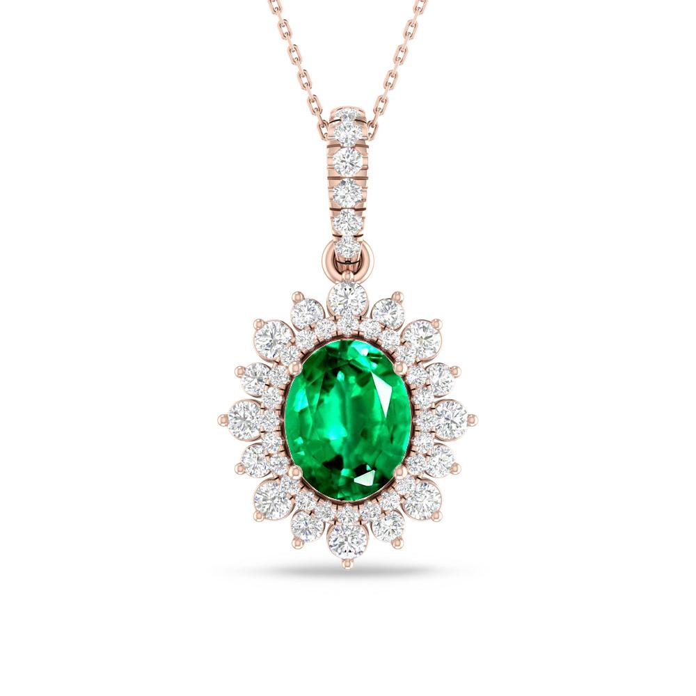 Rose Gold - Emerald