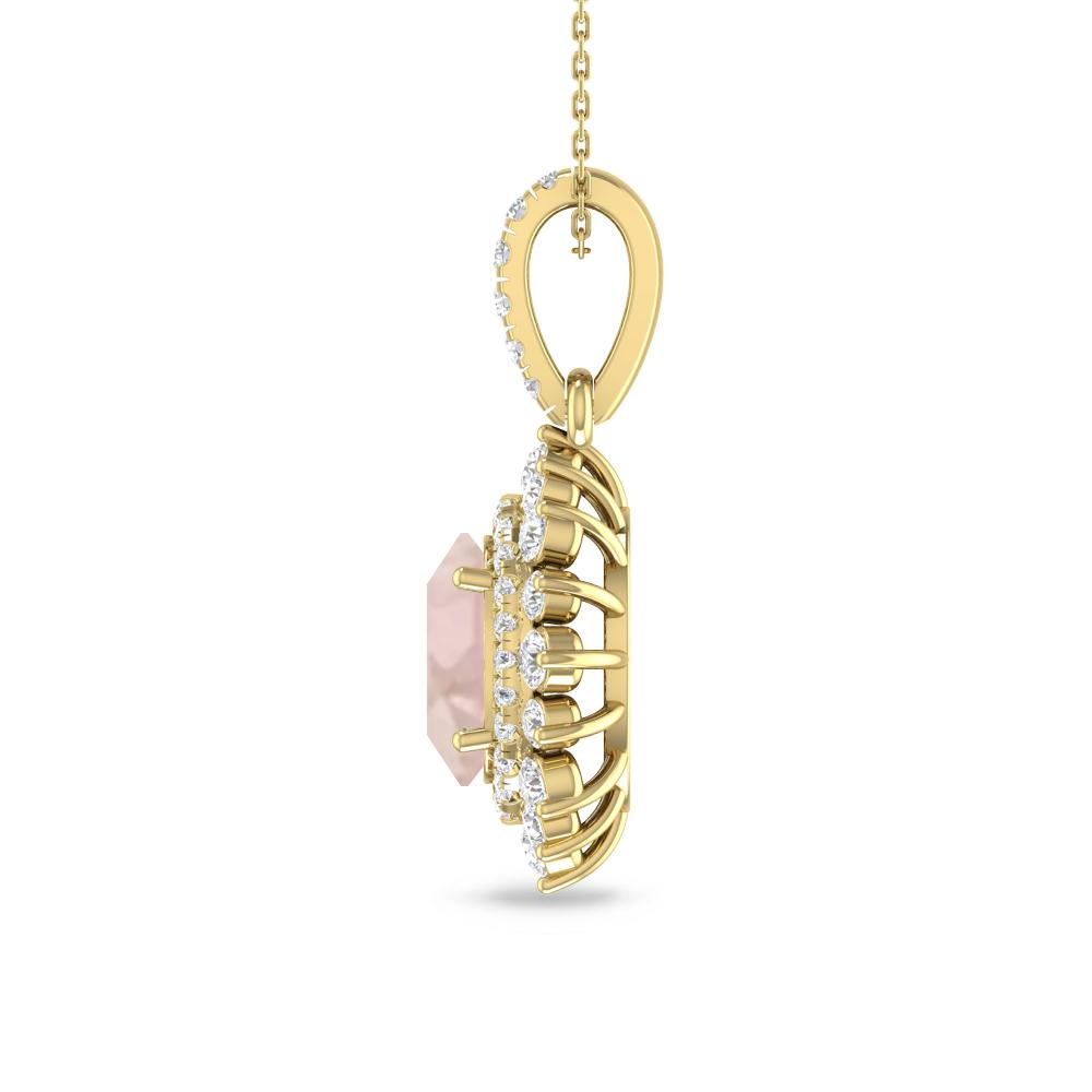 Yellow Gold - Morganite