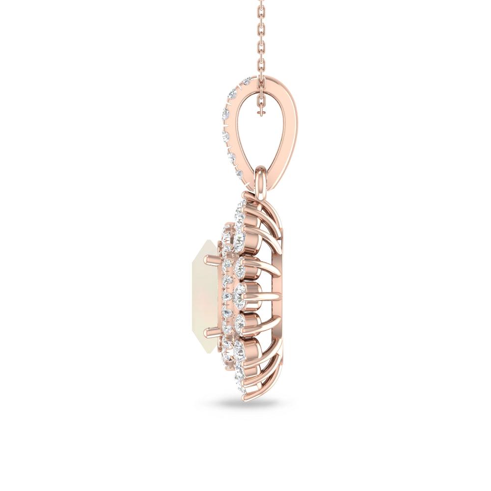 Rose Gold - Opal
