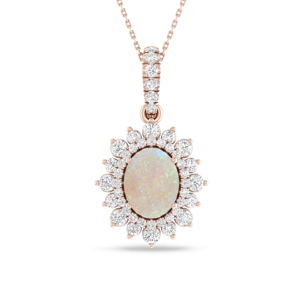 Rose Gold - Opal