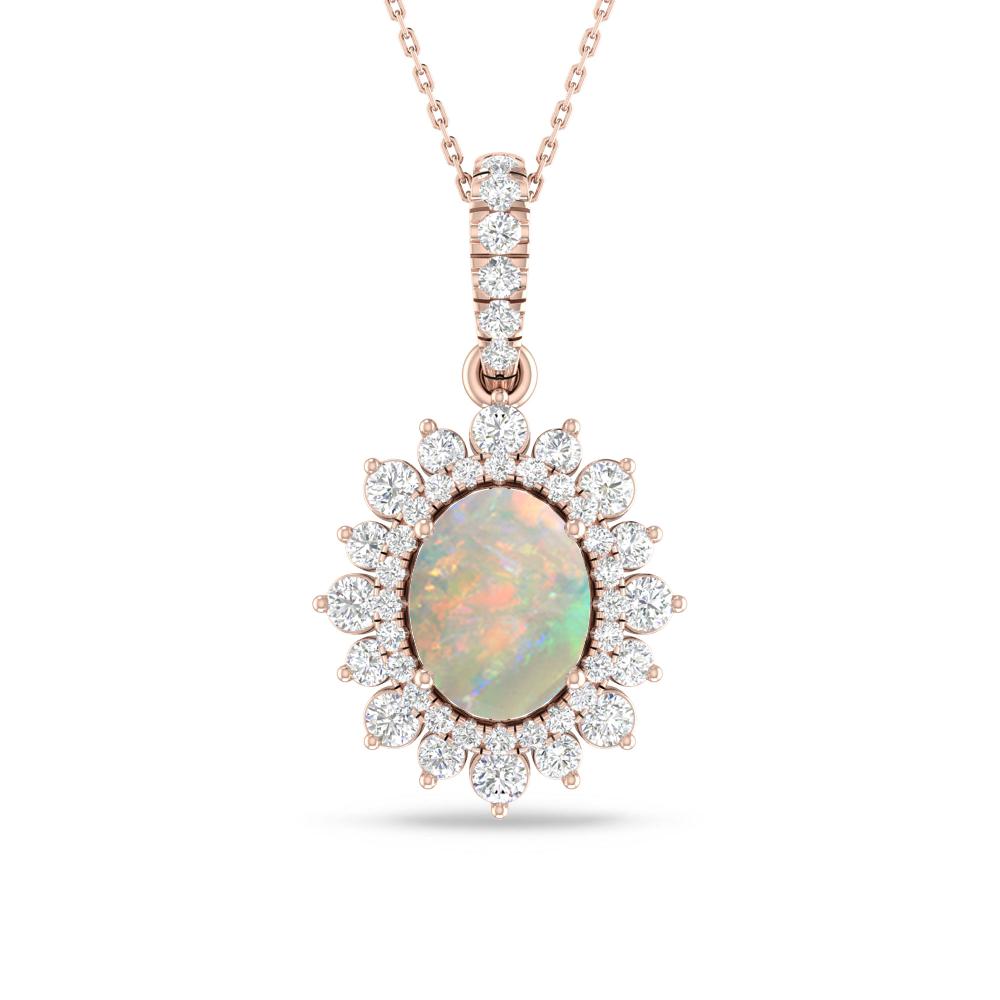 Rose Gold - Opal