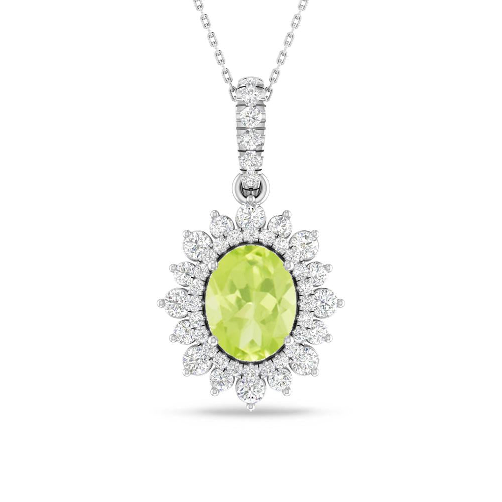 White Gold - Peridot