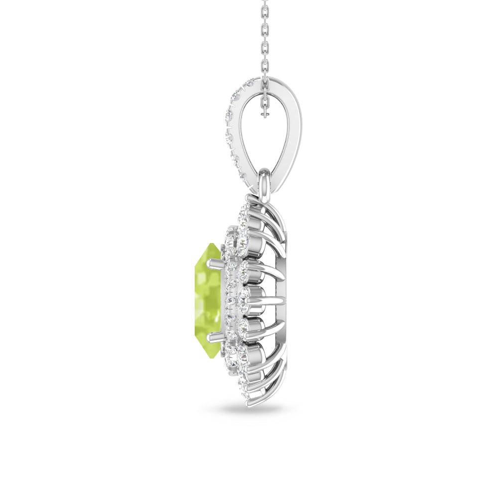 White Gold - Peridot