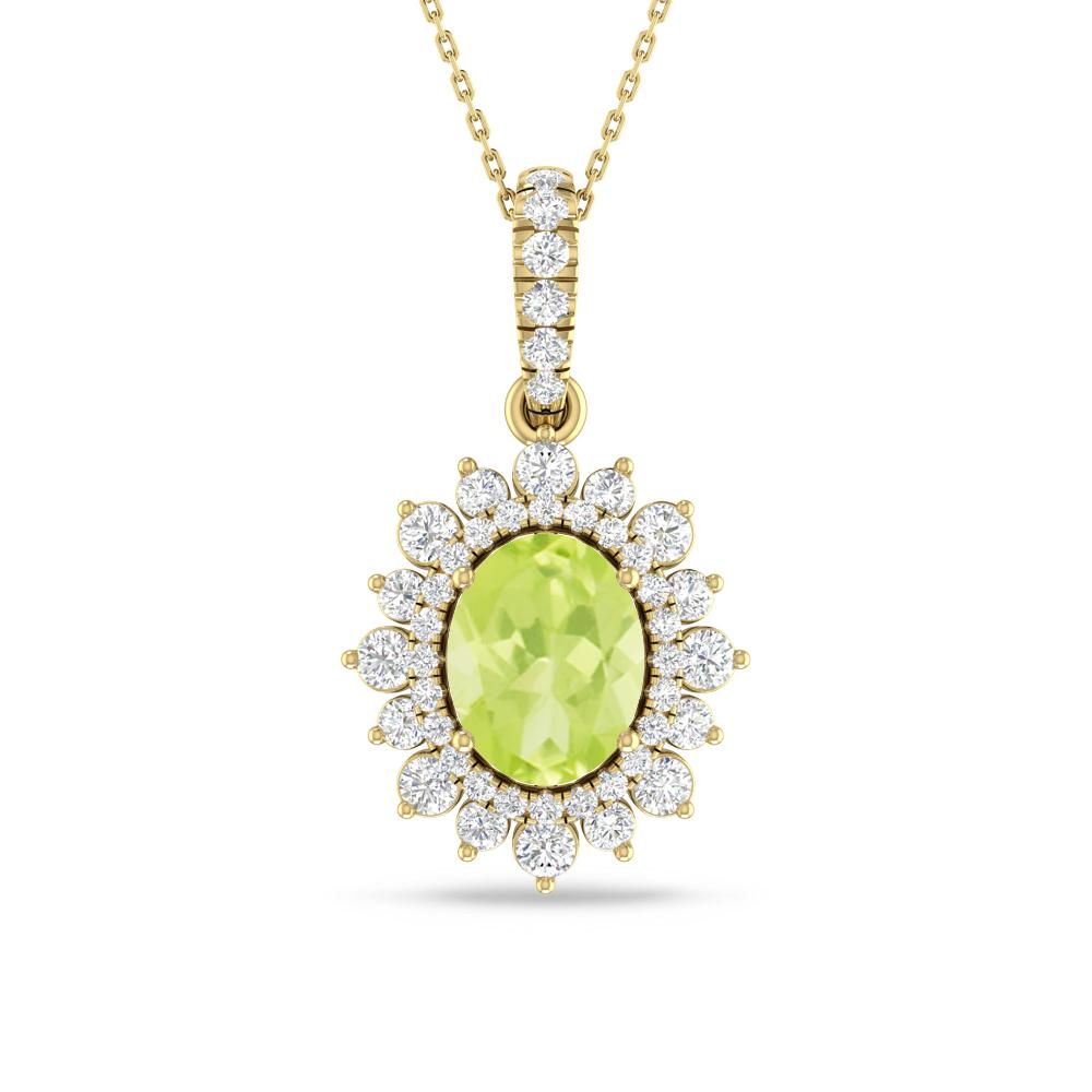 Yellow Gold - Peridot