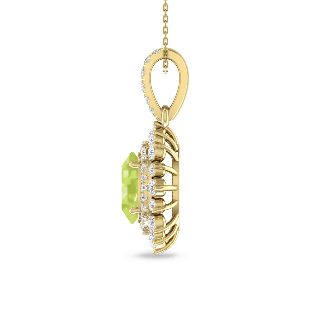 Yellow Gold - Peridot