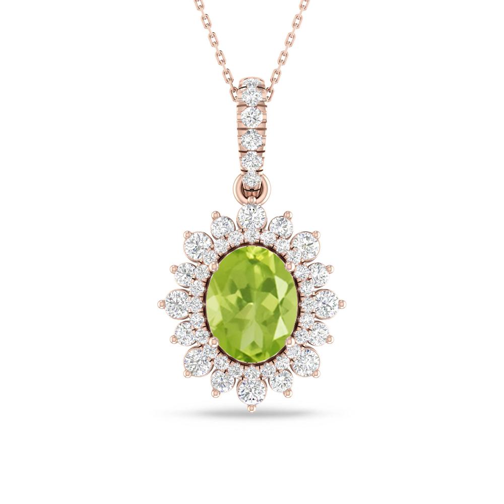 Rose Gold - Peridot