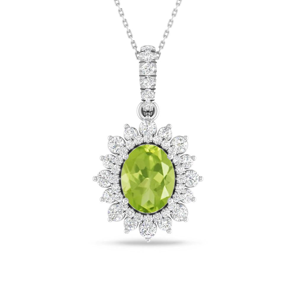 White Gold - Peridot