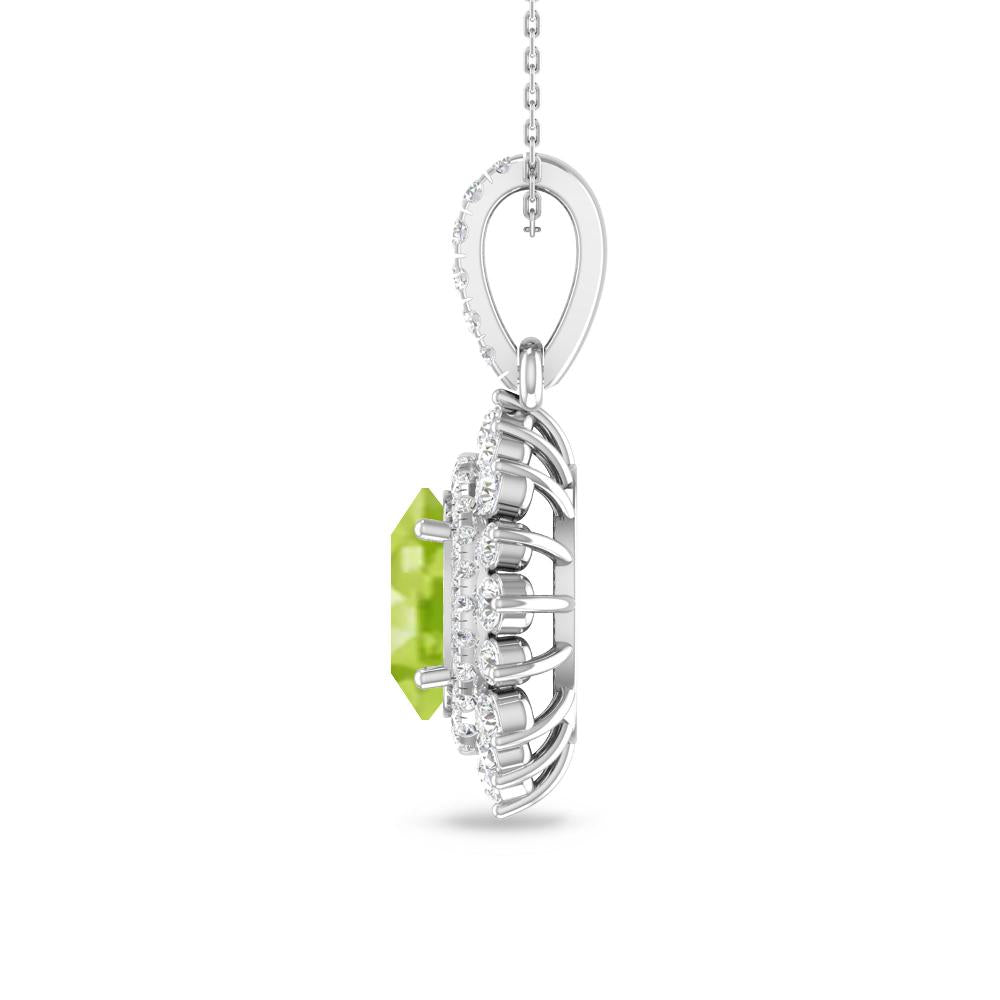 White Gold - Peridot