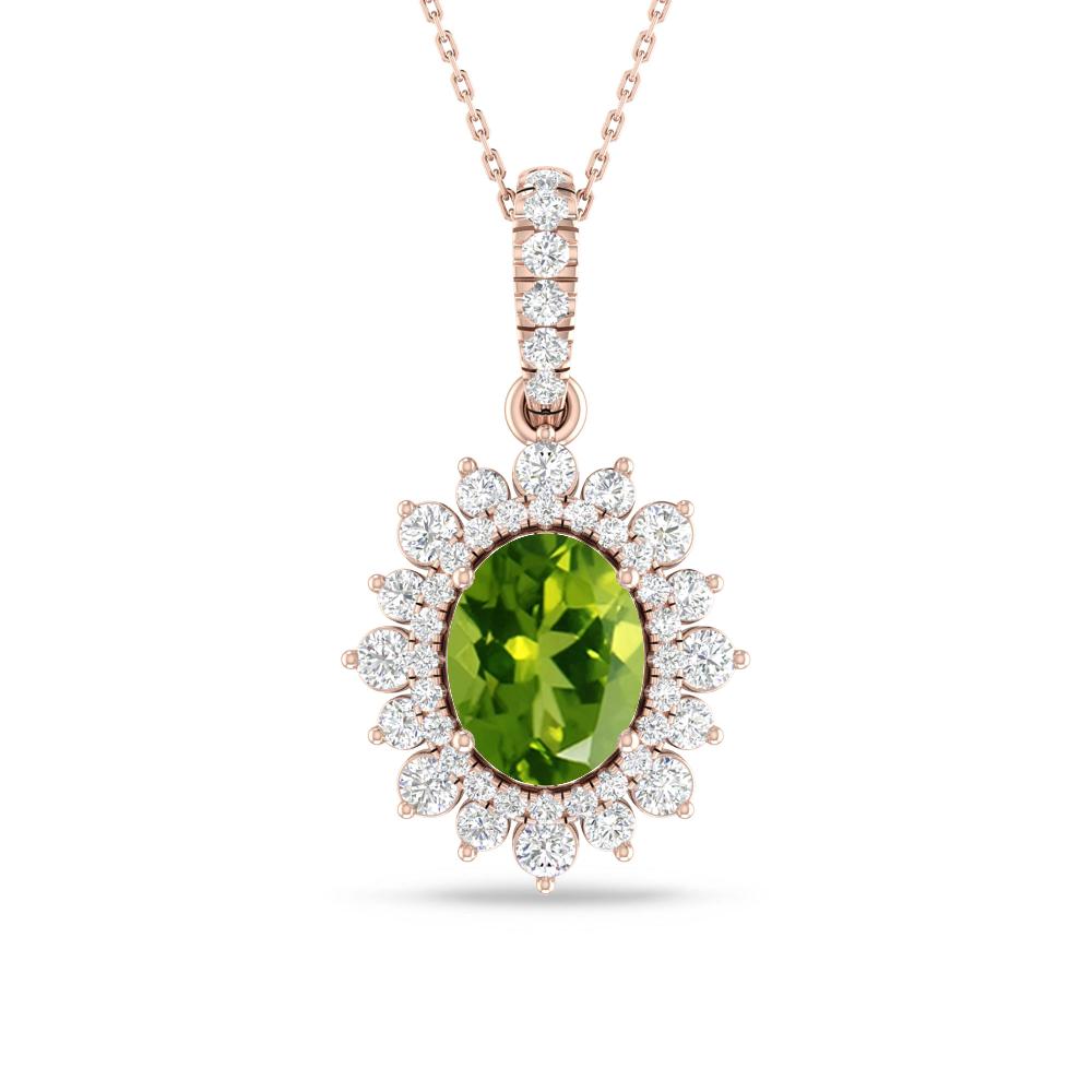Rose Gold - Peridot