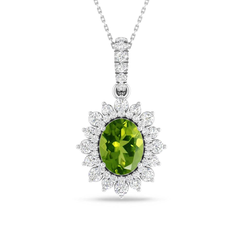 White Gold - Peridot