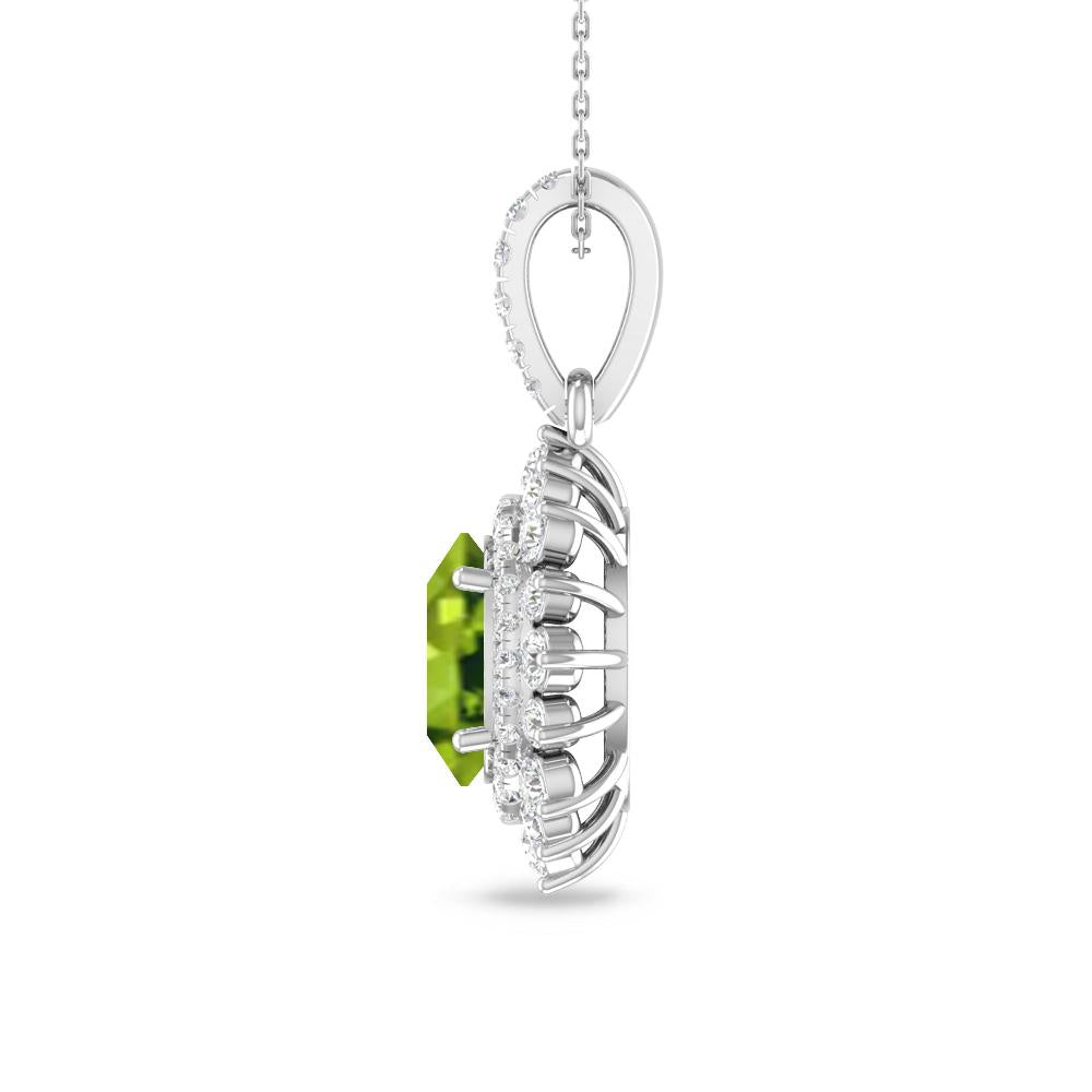 White Gold - Peridot