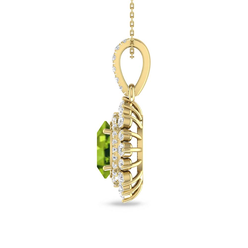 Yellow Gold - Peridot