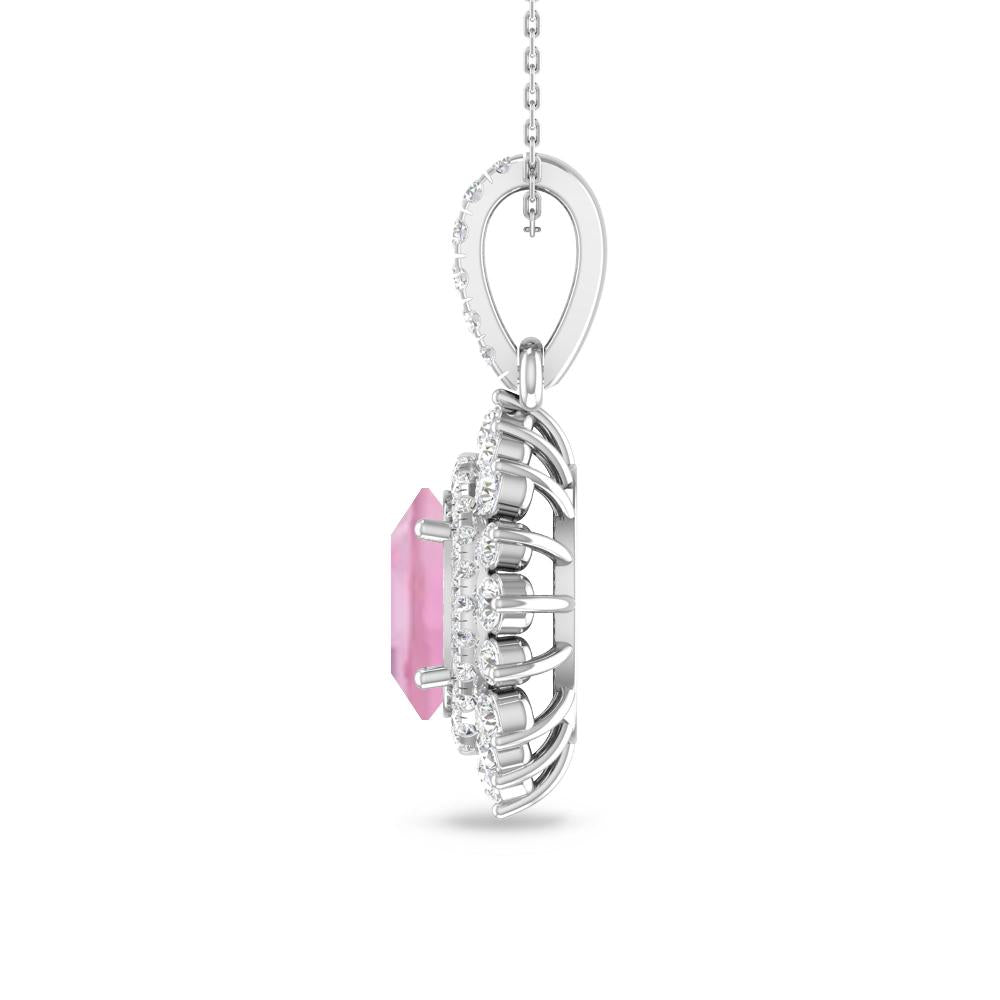 White Gold - Pink Tourmaline