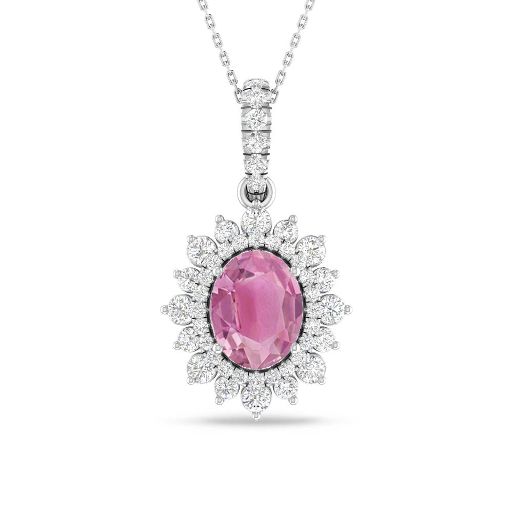 White Gold - Pink Tourmaline