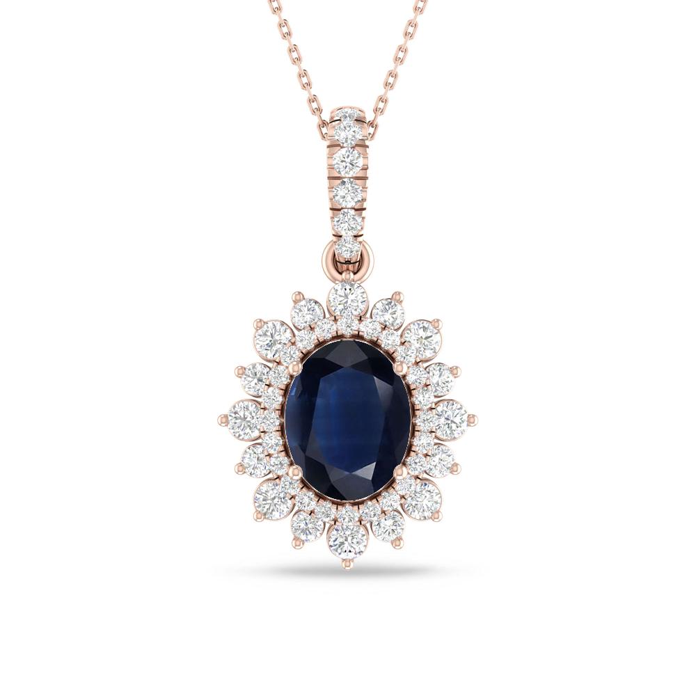 Rose Gold - Sapphire