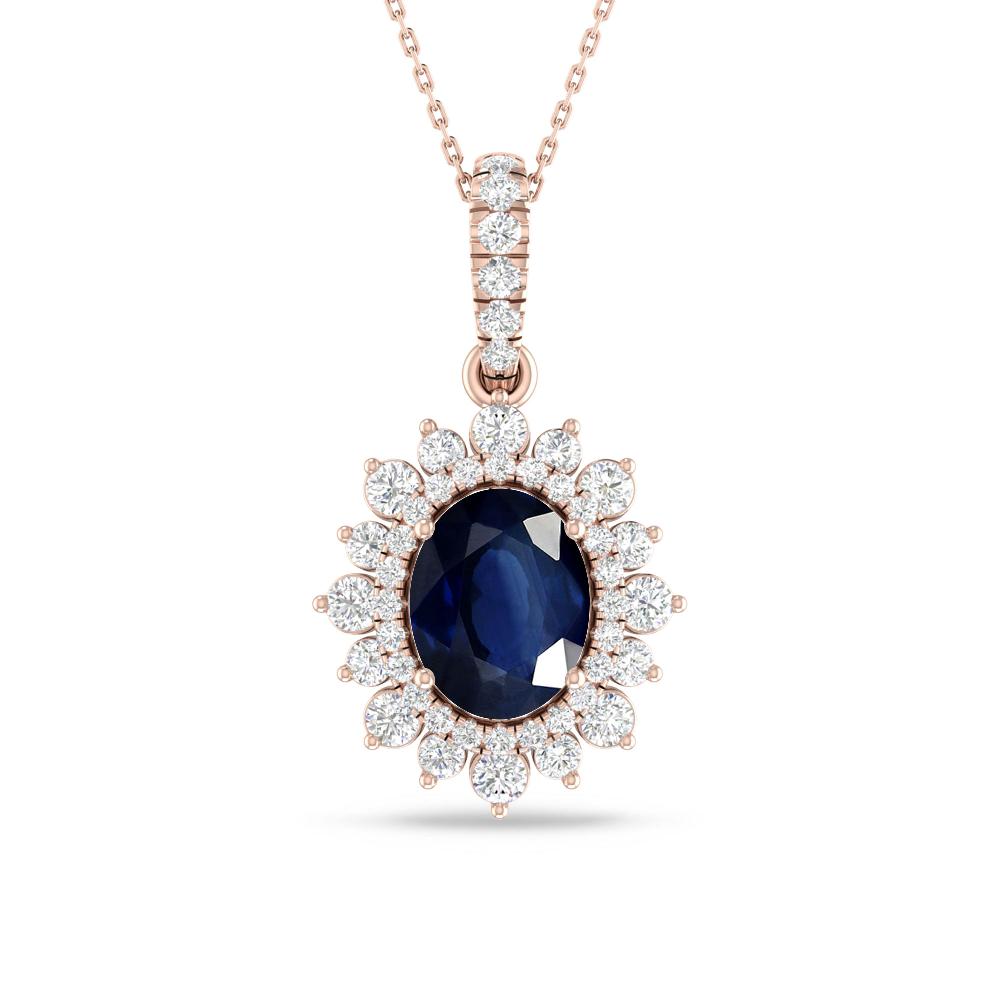 Rose Gold - Sapphire