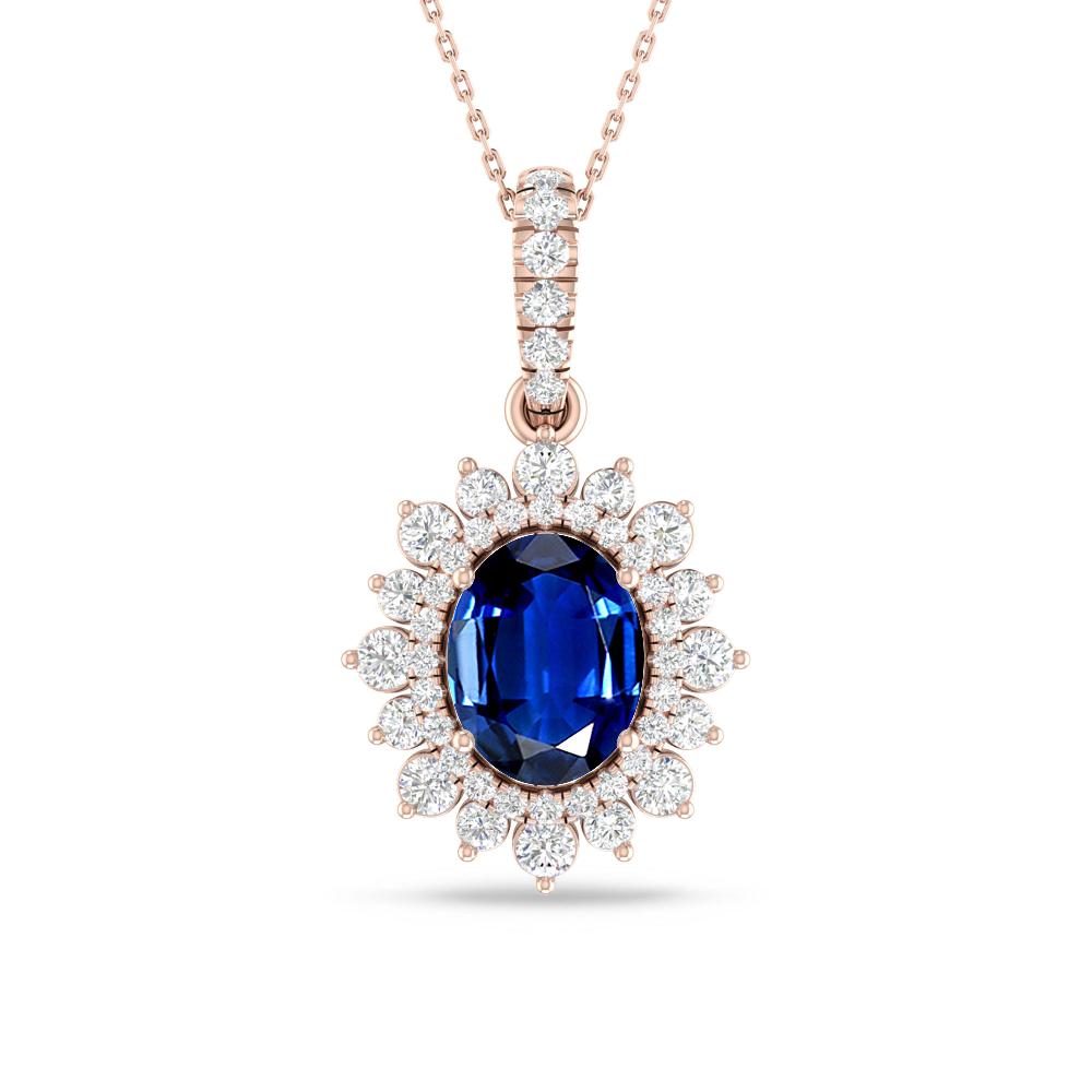 Rose Gold - Sapphire