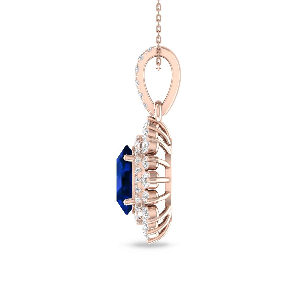 Rose Gold - Sapphire